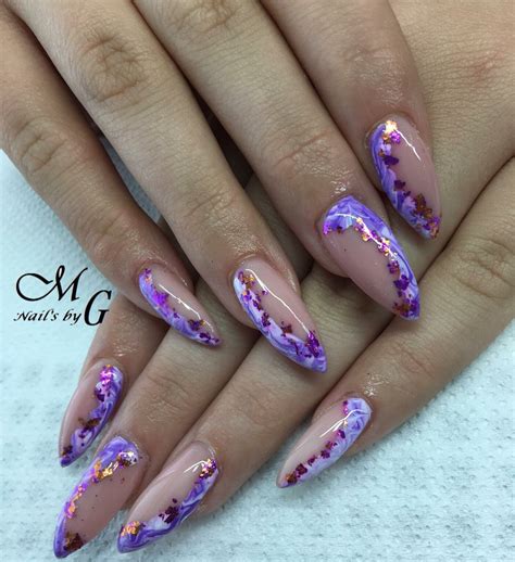 Purple Marble Nails: 37+ Designs That Will Turn Heads - Nail Designs Daily