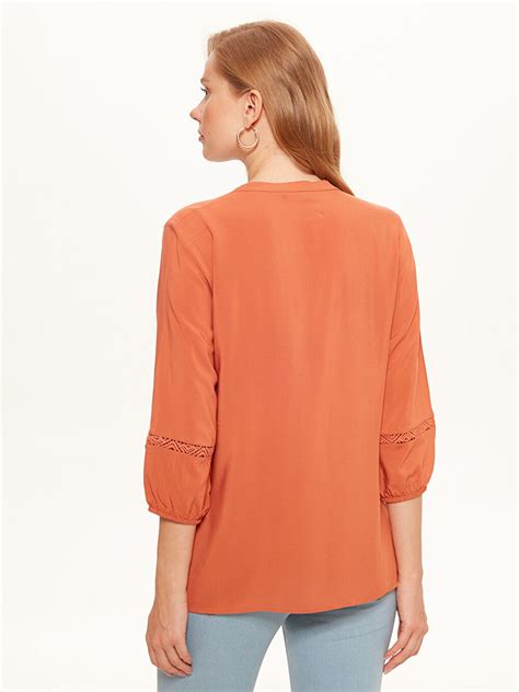 ORANGE Blouse -0W1809Z8-GBV - 0W1809Z8-GBV - LC Waikiki