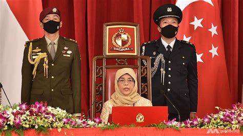 President Halimah Yacob urges Singaporeans to unite behind newly elected Government - CNA