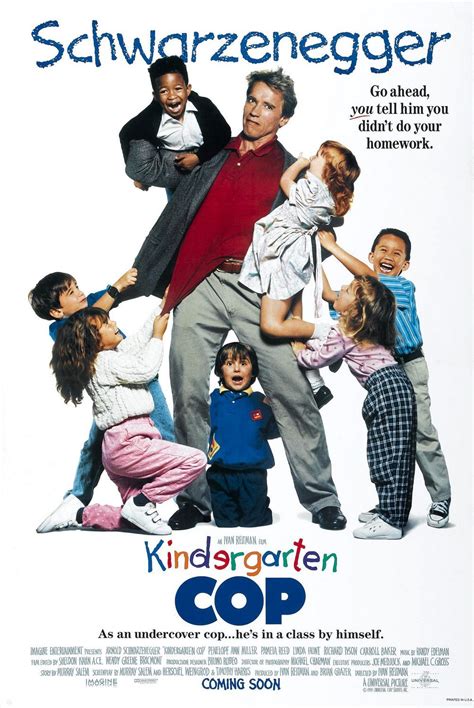 Kindergarten Cop: Extra Large Movie Poster Image - Internet Movie ...