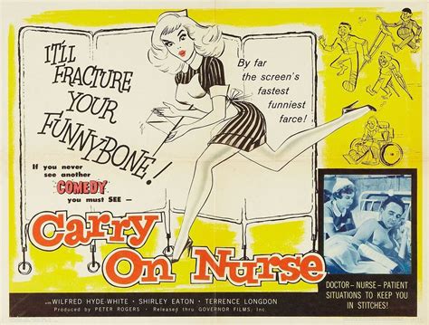 Carry on Nurse - Mini Print A | Shirley eaton, Carry on, British comedy movies