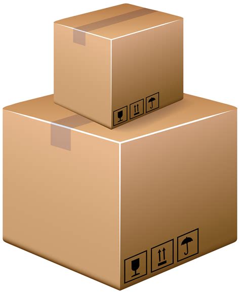 Packing Boxes Clipart