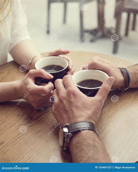 Love Couple Drink Coffee. Americano Stock Image - Image of ilovecoffe, couple: 154481537