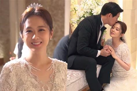 Watch: Jang Nara And Lee Sang Yoon Are Cheerful While Filming Wedding Scene In “VIP”