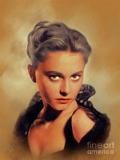 Eleanor Todd, Vintage Actress Painting by Esoterica Art Agency - Pixels