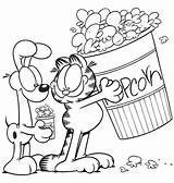Popcorn Coloring Pages  Best For Kids sketch template