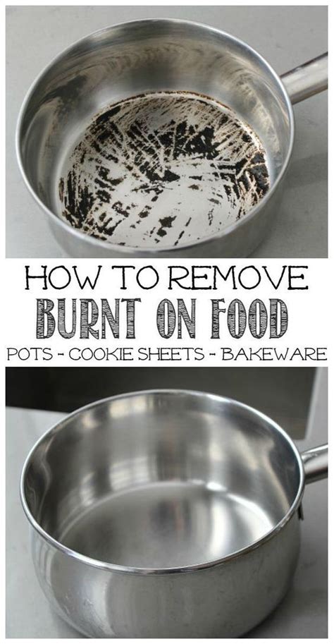 How to Remove Burnt Food from Pots - Clean and Scentsible | House ...