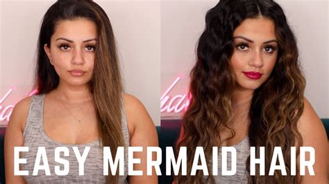 Mermaid Waves Hair Tutorial