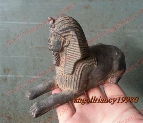 Old Vintage Shang dynasty bronze Egypt Pyramids Sphinx Statue peace Statues | eBay