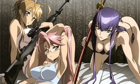 Rei-Saya-Saeko - Highschool of the Dead Photo (22182811) - Fanpop