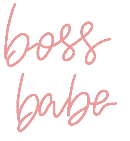Boss Babe Sticker by Balulu Event Planner