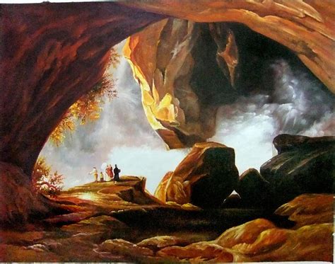 Caves Painting by Upender Verma - Fine Art America