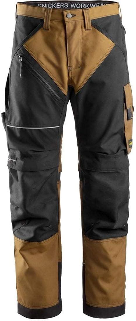 Snickers 6303 RuffWork, Work Trousers Brown 30" 30": Amazon.co.uk: Clothing