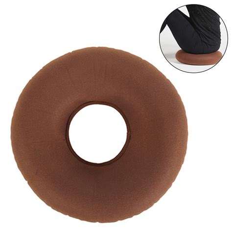 Inflatable Donut Cushion Pillow / Doughnut Pillow with Pump & Travel ...