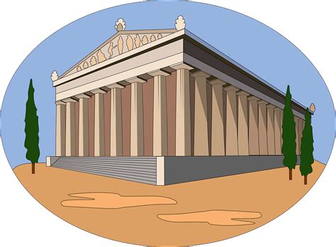 Parthenon At Acropolis, Athens Stock Clipart | Royalty-Free - Clip Art Library