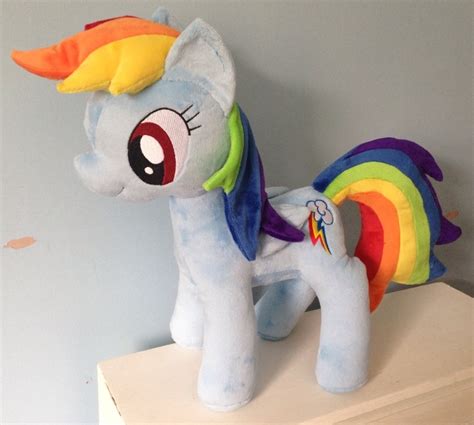 Large Rainbow Dash Plushie by Pinkamoone on DeviantArt