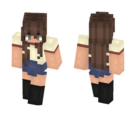 Minecraft Girl Skin Hair