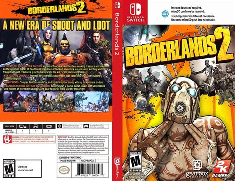 Borderlands 2 Switch Box Art : NintendoSwitchBoxArt