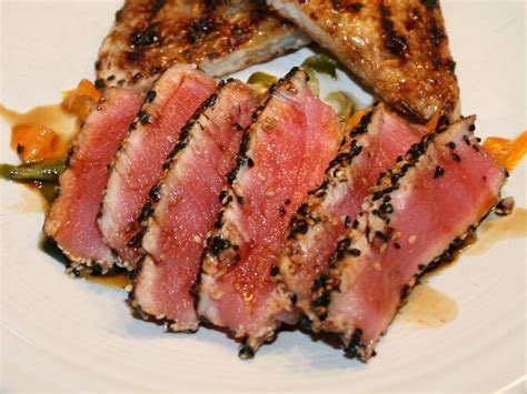 Sesame-Seared Tuna | Receita | Receitas, Atum, Gourmet