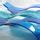 Buy Custom Fused Glass Wall Art- Ocean Waves (Set Of 5), made to order from J.M. Fusions LLC ...