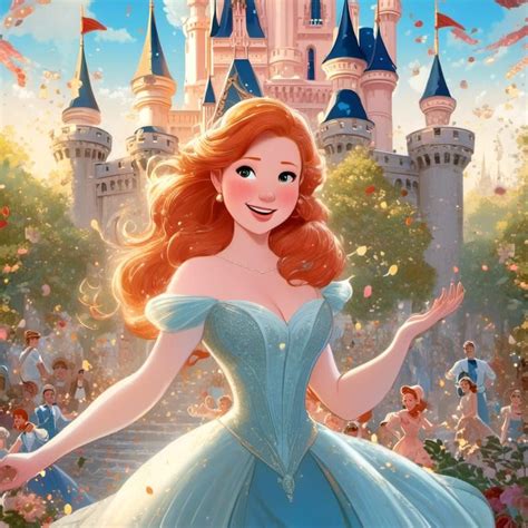 Disney Park Princess - AI Generated Artwork - NightCafe Creator