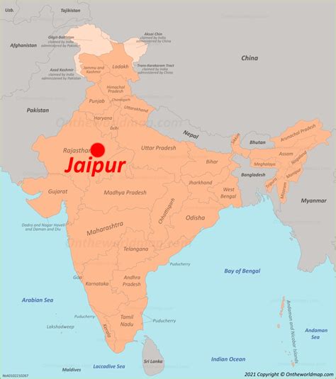 Jaipur Map | India | Discover Jaipur with Detailed Maps