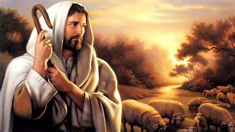 Jesus With Sheeps Jesus, HD wallpaper | Peakpx