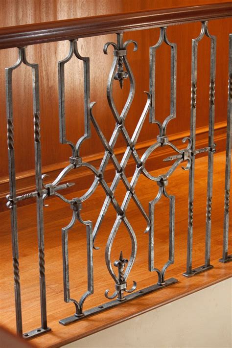 Stunning metalwork on this rail! | Wrought iron design, Iron decor, Steel door design