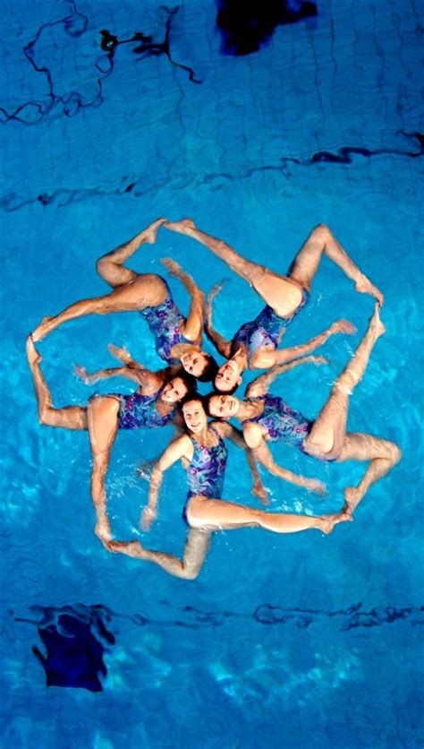 Swimming, Synchronized swimming and We on Pinterest