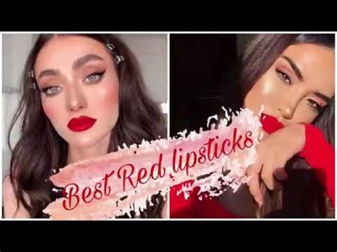 Best red lipstick | looks you can do easily at home | recommendation ...