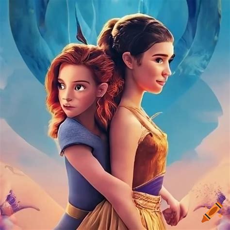 Custom disney movie poster design on Craiyon