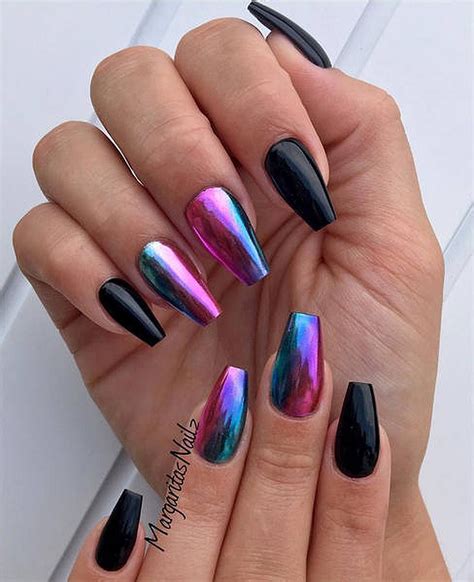 graceful 90+ #glamour Chrome Nails Trends 2017 | Chrome nails designs ...