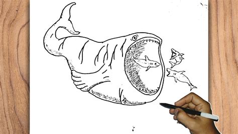 How to Draw Bloop vs Megalodon - Epic Underwater Battle! - YouTube