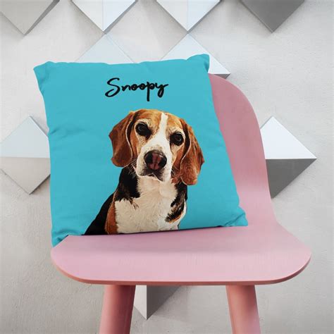 Custom Dog Pillow Personalized Dog Pillow Cover Pet - Etsy