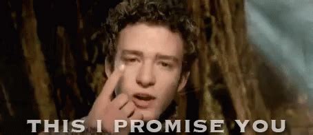 This I Promise You GIF - NSYNC Promise JustinTimberlake - Discover & Share GIFs