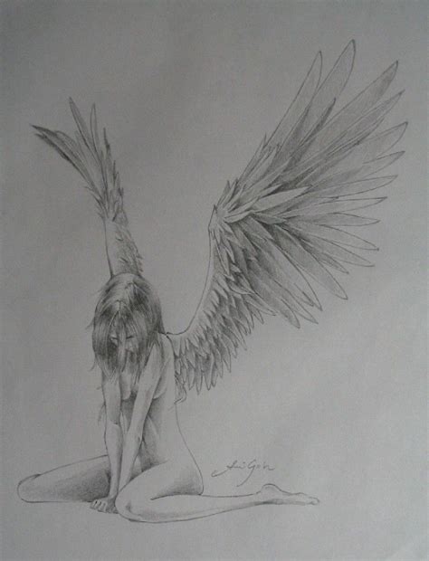 Realist Drawing Sketch And Images For How To Draw Realistic Angel in ...