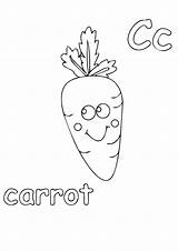 Carrot Slice Coloring Page Pages sketch template