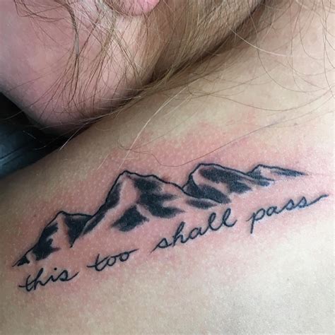 40 Modern This Too Shall Pass Tattoo Ideas & Meaning