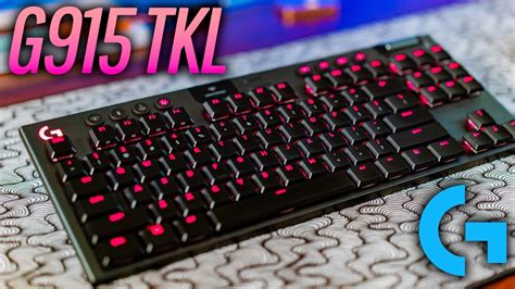 Logitech G915 TKL Sound Test (Clicky Switches ASMR) - YouTube