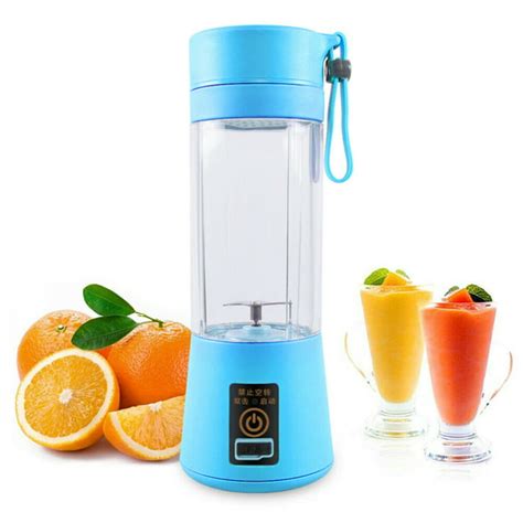 Portable Mini Blender,Smoothie Blender-Two Blades, Mini Travel Personal ...