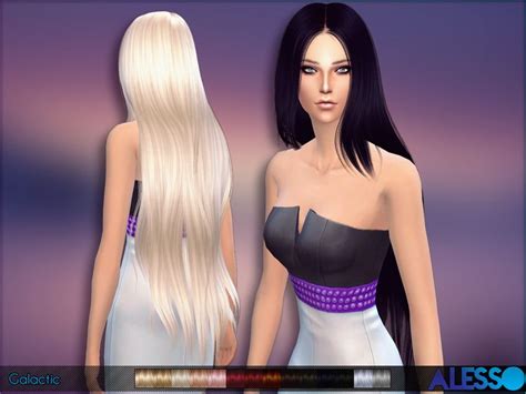 Sims 4 Super Long Hair Cc - Long Hair