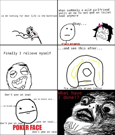 Peeing on the toilet seat - Meme by guitargod91 :) Memedroid