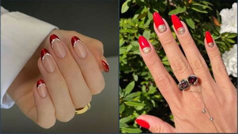 15 Red Bridal Nail Art Designs for 2023