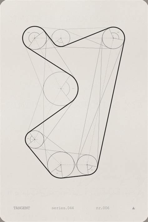 TANGENT (part 1) on Behance | Graphic design pattern, Tangent, Geometry ...