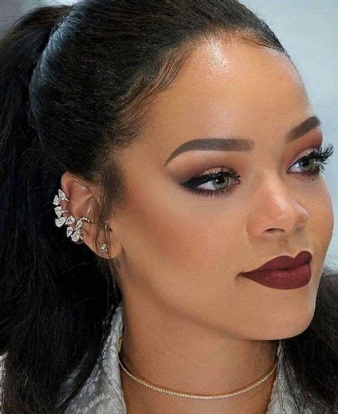 12 Best Rihanna red lipstick ideas | rihanna, rihanna makeup, rihanna style