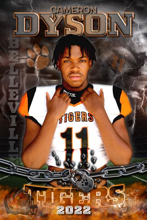 Belleville High School Senior Football Banner | Senior football banners ...