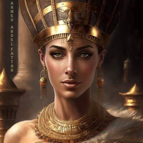 Egyptian Queens by AI - Ahmed Abdel Fattah Artificial intelligence ...