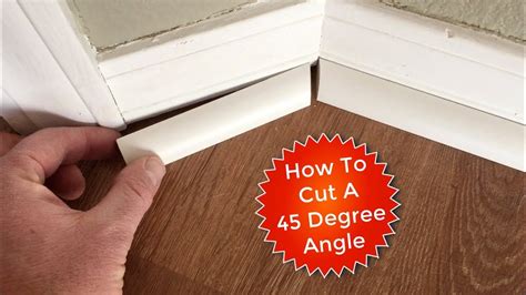 How To Cut Angles In Floor Trim | Viewfloor.co