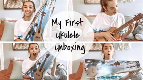 MY FIRST UKULELE UNBOXING | Unboxing and Review | MItchell Ukulele - YouTube