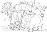 Free Printable Zoo Coloring Pages For Kids sketch template